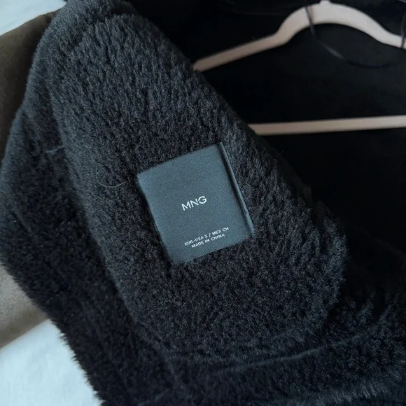 Mango Shearling effect lined short jacket - Picture 3 of 3